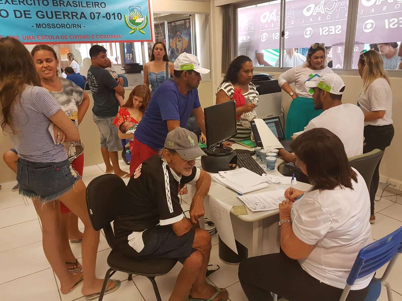 Ação Global em Mossoró leva serviços e cidadania à população