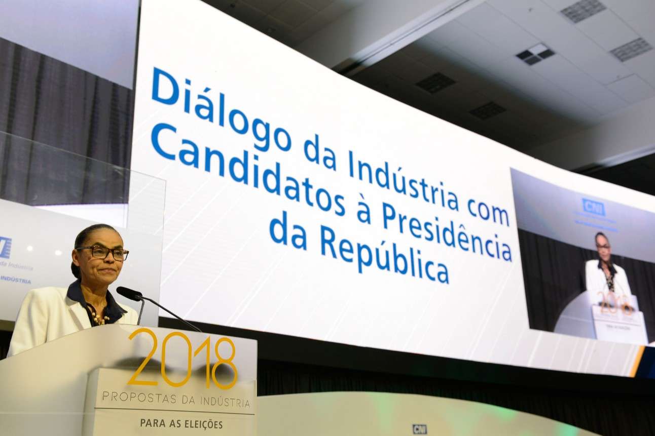 ENAI 2018: Reforma política será prioridade de Marina Silva, caso seja eleita