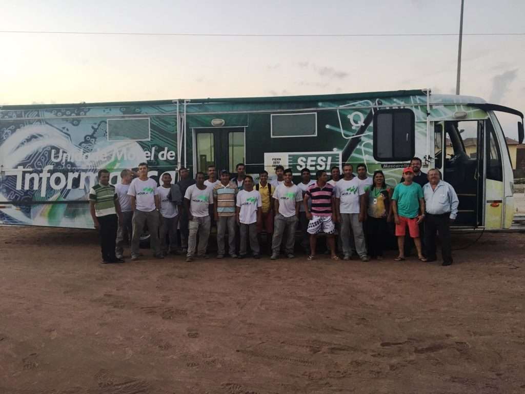 Programa do SESI-RN promove educação do trabalhador em Goianinha