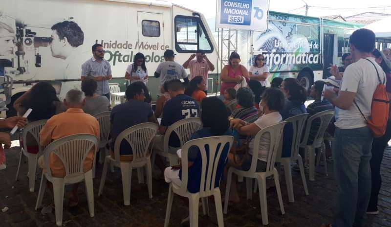 SESI realiza hoje (28) e amanhã (29) Feira da Cidadania em Jardim do Seridó