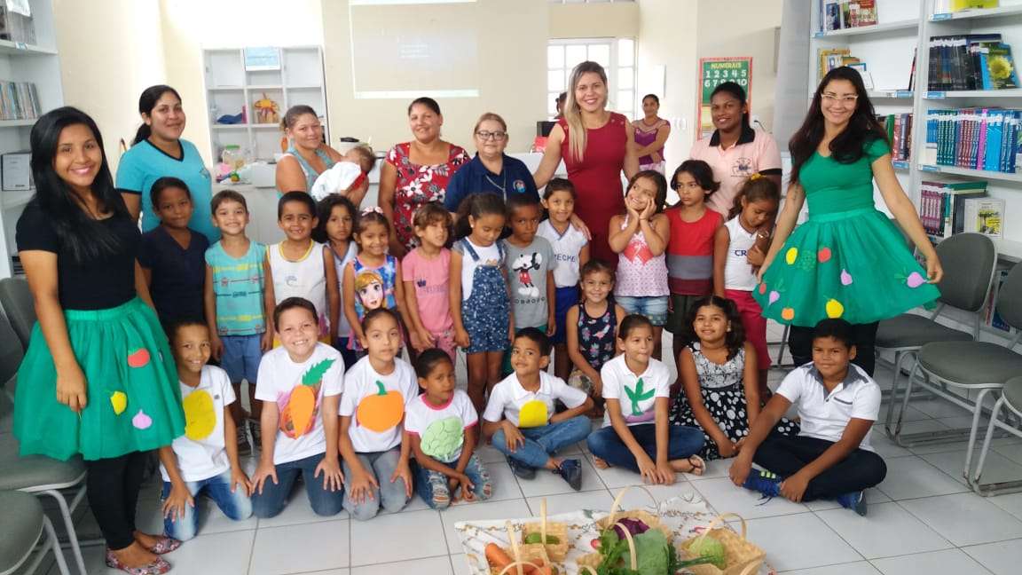 Indústria do Conhecimento de Maxaranguape faz oficina sobre alimentação saudável