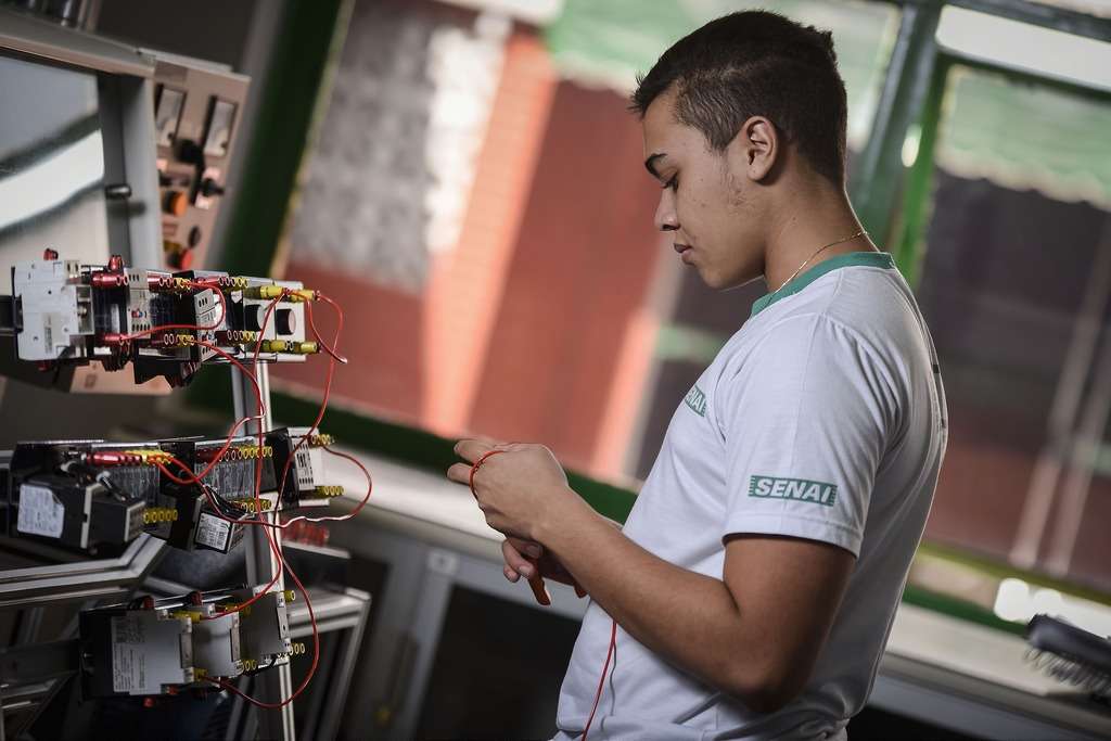 O que o aluno do SENAI é capaz de construir