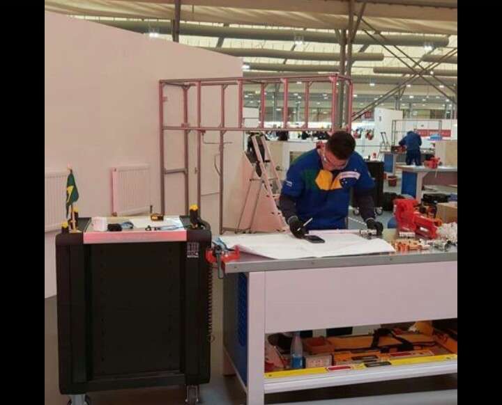 Aluno do SENAI representa o RN e Brasil em competição internacional na Rússia