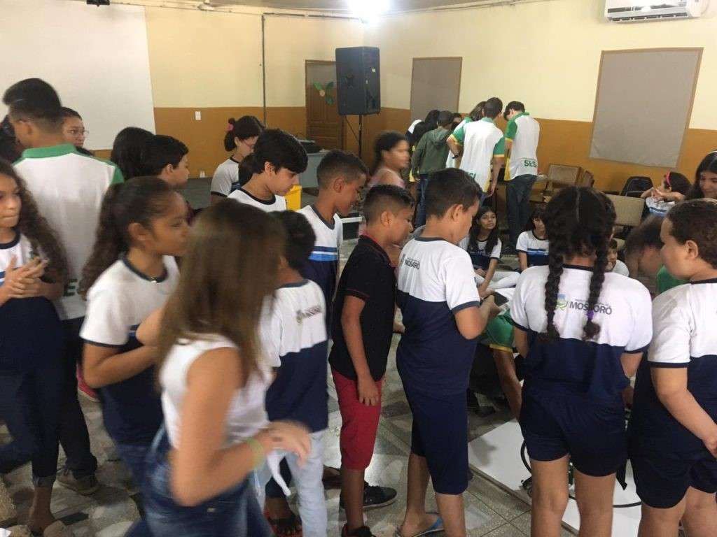 SESI apresentou ações de robótica para 175 alunos de escola municipal em Mossoró
