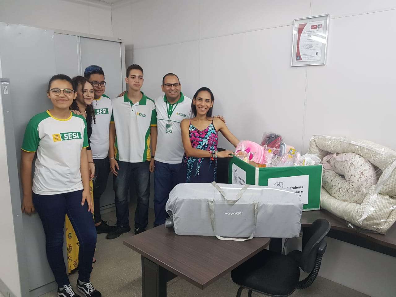 Alunos da Escola do SESI Natal participam da Olimpíada Brasileira de Cartografia