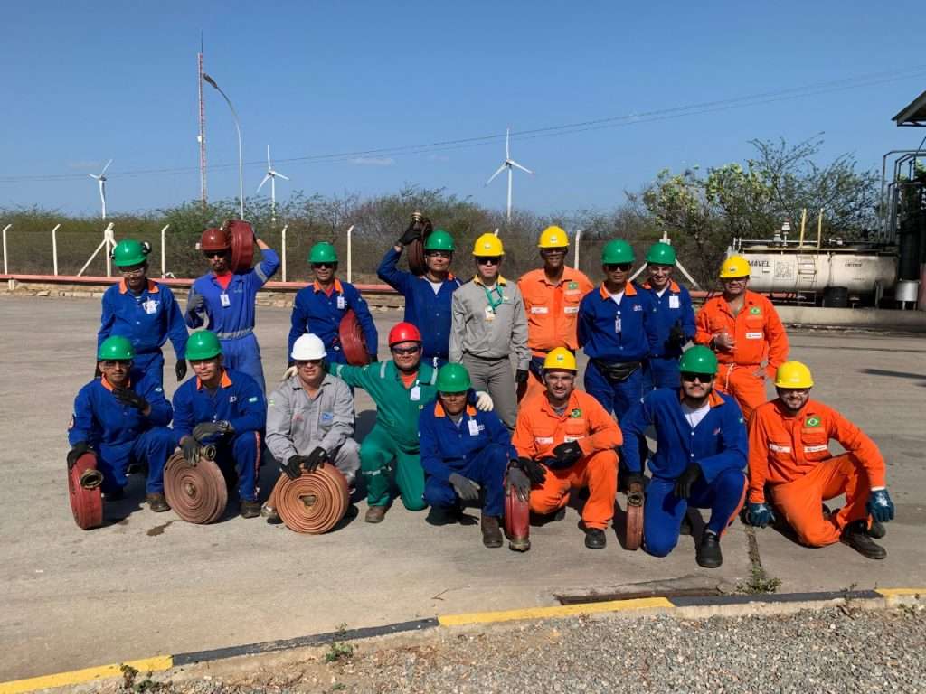 SENAI-Mossoró conclui curso de Brigada de incêndio, em Guamaré