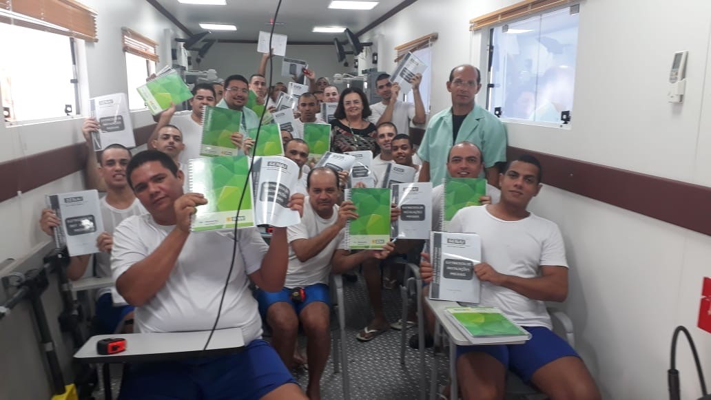 Convênio assegura formação oportunidade de ressocialização com cursos profissionalizantes