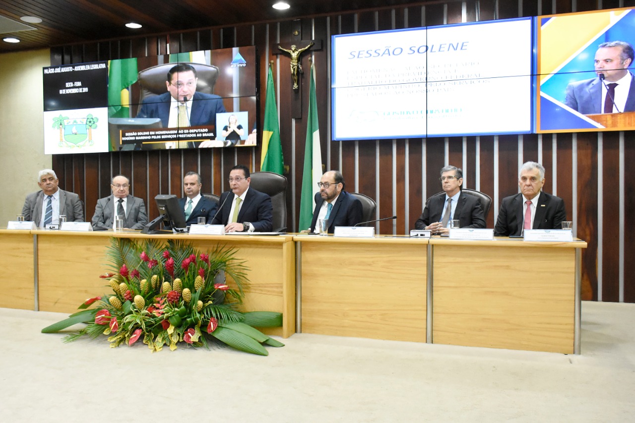 FIERN participa da sessão na Assembleia em homenagem a Rogério Marinho