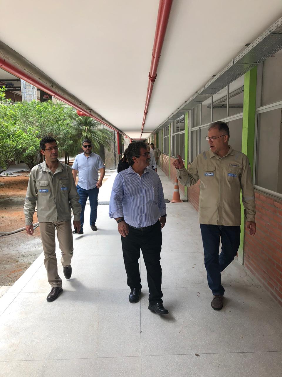 Presidente da FIERN visita Instalações do CTGAS-ER e Instituto SENAI de Inovação