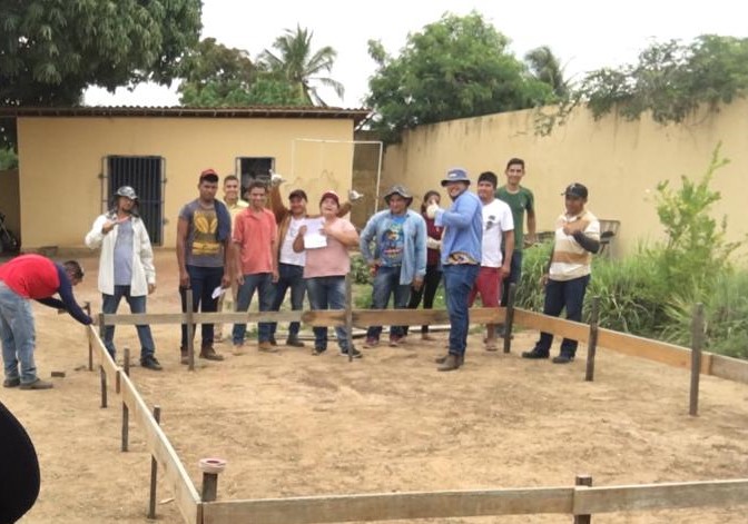 SENAI Mossoró realiza primeiro curso de pedreiro em Baraúnas/RN