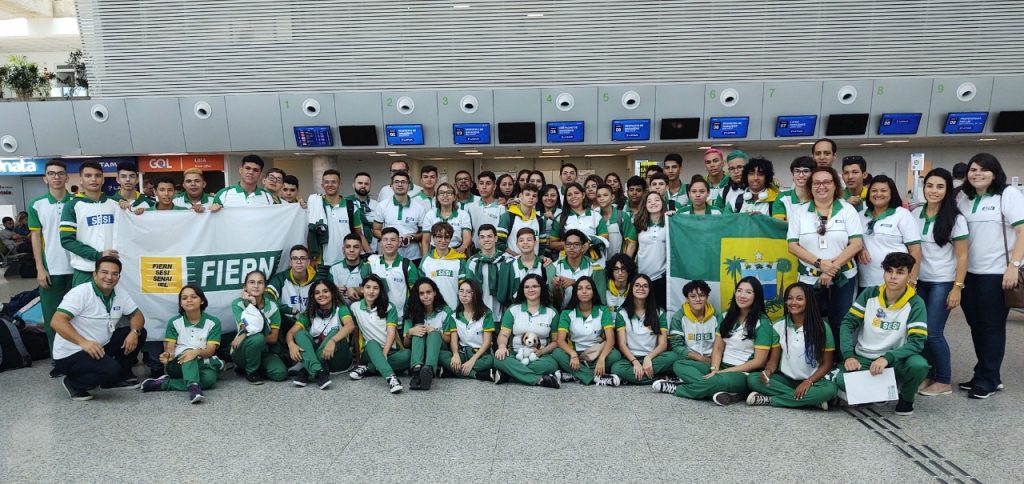 Delegação do RN embarca para Torneio Nacional de Robótica