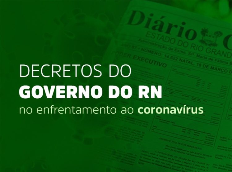 Governo do RN prorroga isolamento social para 20 de maio e determina uso obrigatório de máscaras