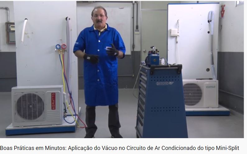 Terceiro vídeo CTGAS-ER e GIZ sobre boas práticas na refrigeração está disponível no You Tube