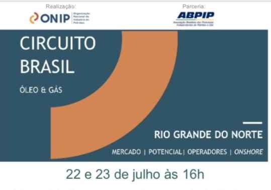 Presidente da FIERN vai participar “Circuito Brasil Óleo e Gás” sobre o RN