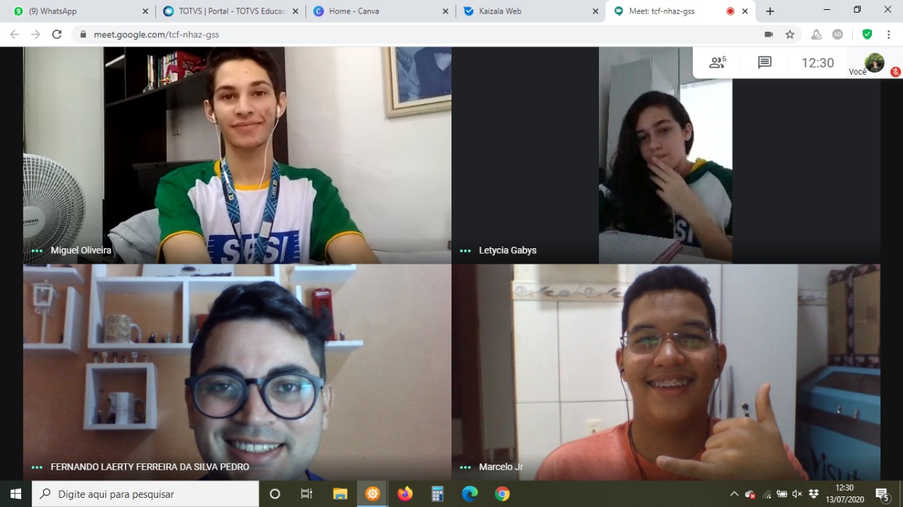 Jovens do RN participam do Desafio SESI de Robótica contra a Covid-19