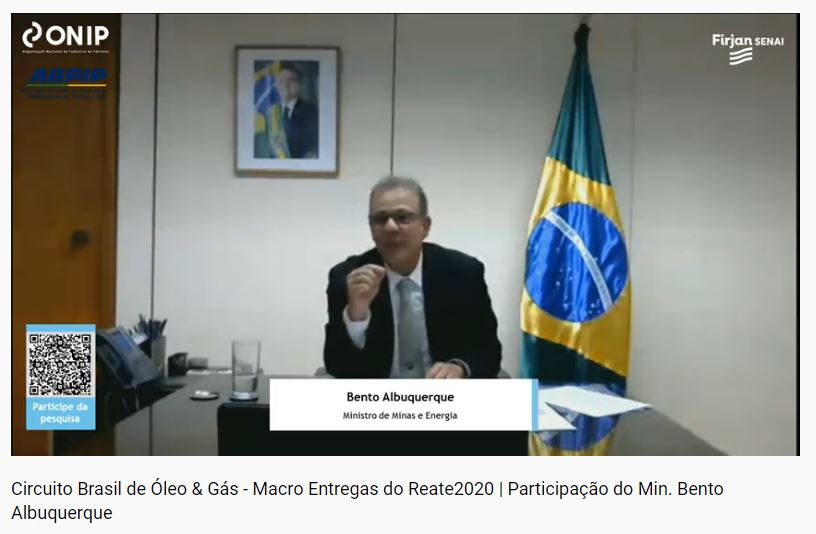 Amaro Sales participa de  Circuito Brasil de Óleo e Gás com ministro Bento Albuquerque