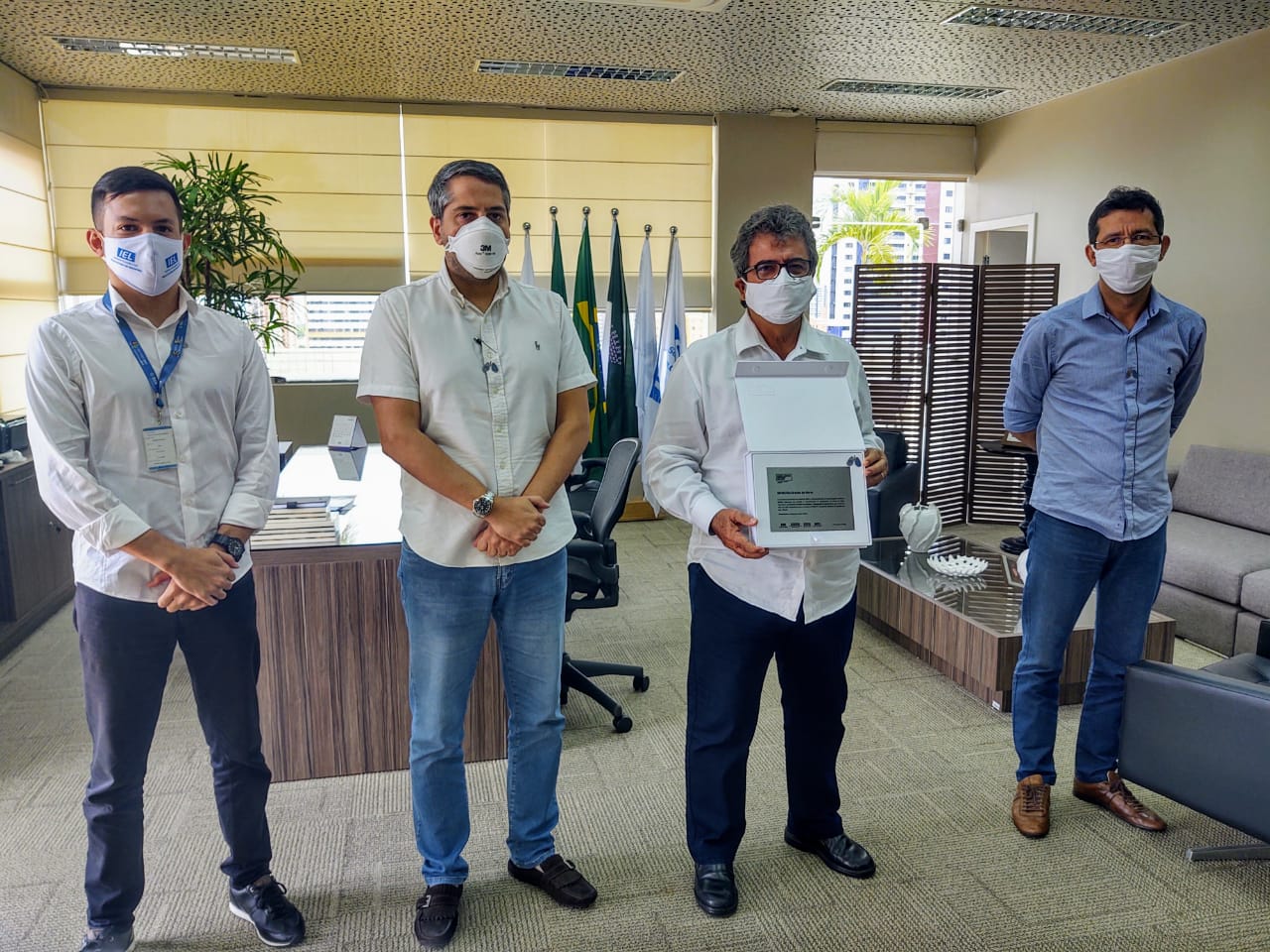 CNI expressa reconhecimento à atuação solidária do SENAI-RN na manutenção de respiradores para hospitais