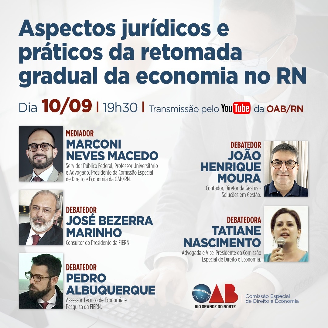 ” estarão em debate nesta quinta