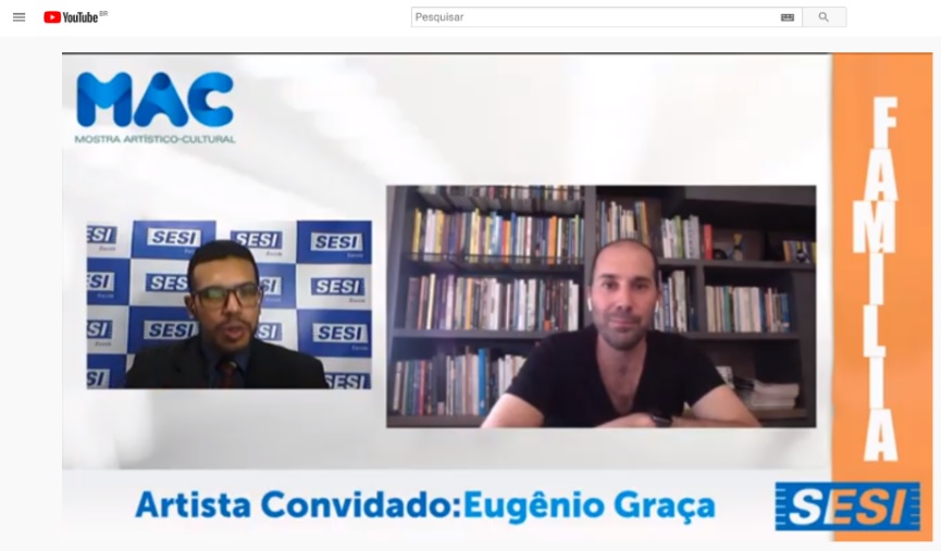 Maestro Eugênio Graça participou da Mostra Artístico Cultural do SESI e destacou atividades da SESI Big Band