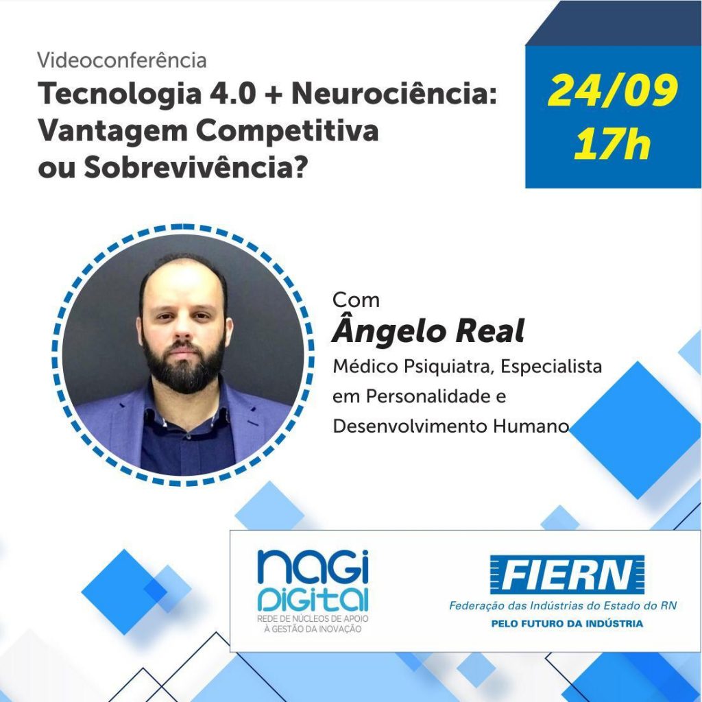 NAGI promove live sobre Tecnologia 4.0 e a Neurociência, no dia 24
