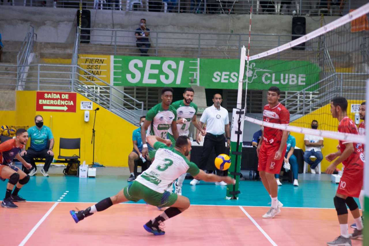 Semifinais da Superliga C de Volei Masculino serão no ginásio do Sesi Clube