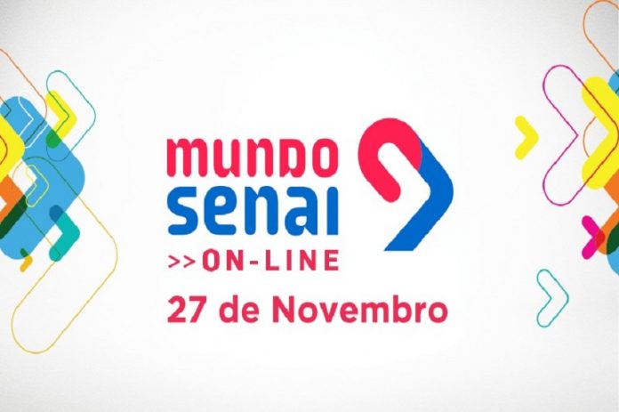 Mundo SENAI, no dia 27, terá edição totalmente online