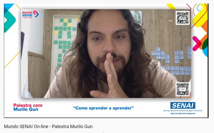 Murilo Gun encerra Mundo SENAI com palestra ‘Como aprender a aprender’