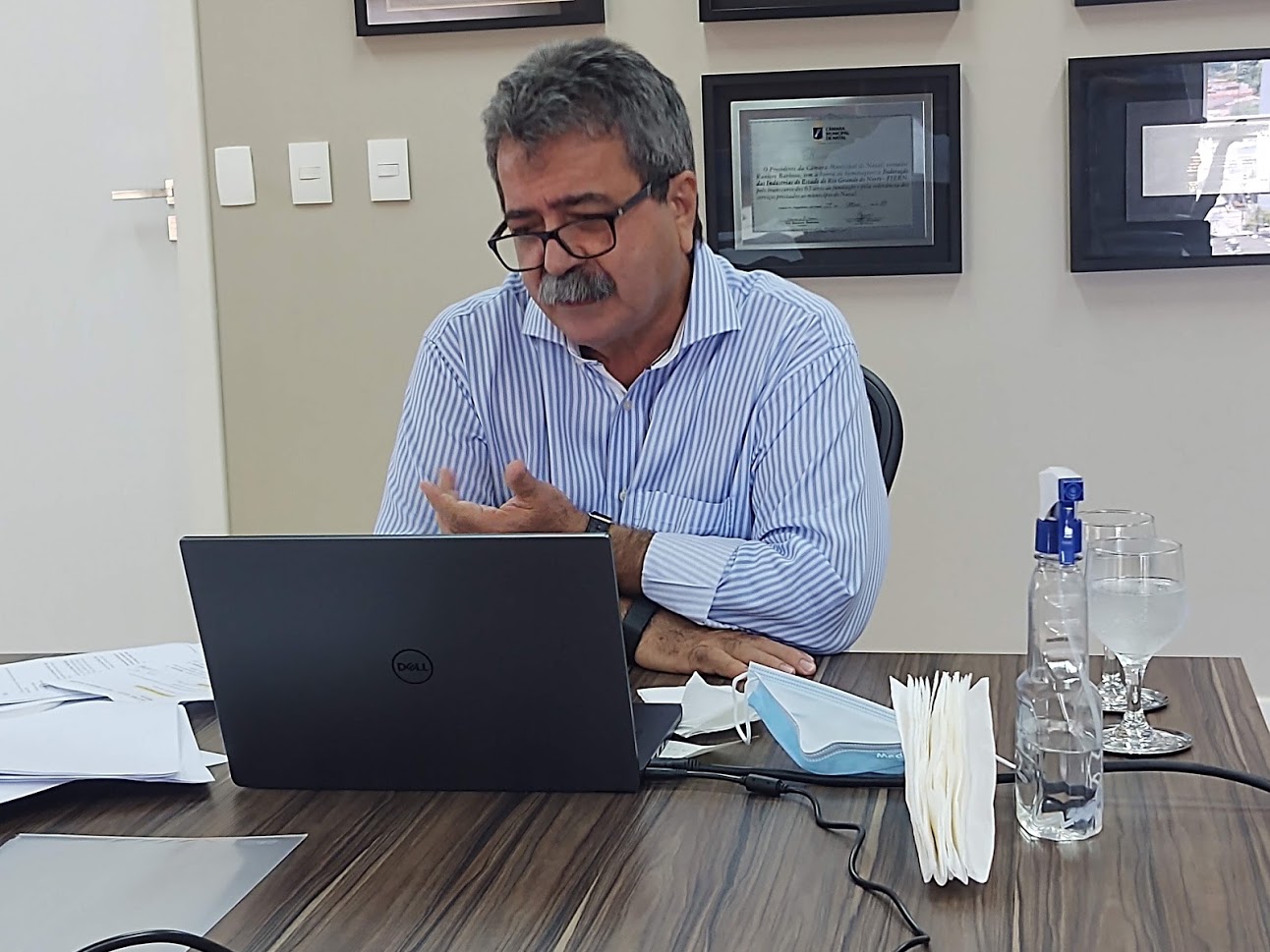 Durante reunião da Diretoria da FIERN, vice-presidente do Banco da América Latina destaca perspectiva das MPEs