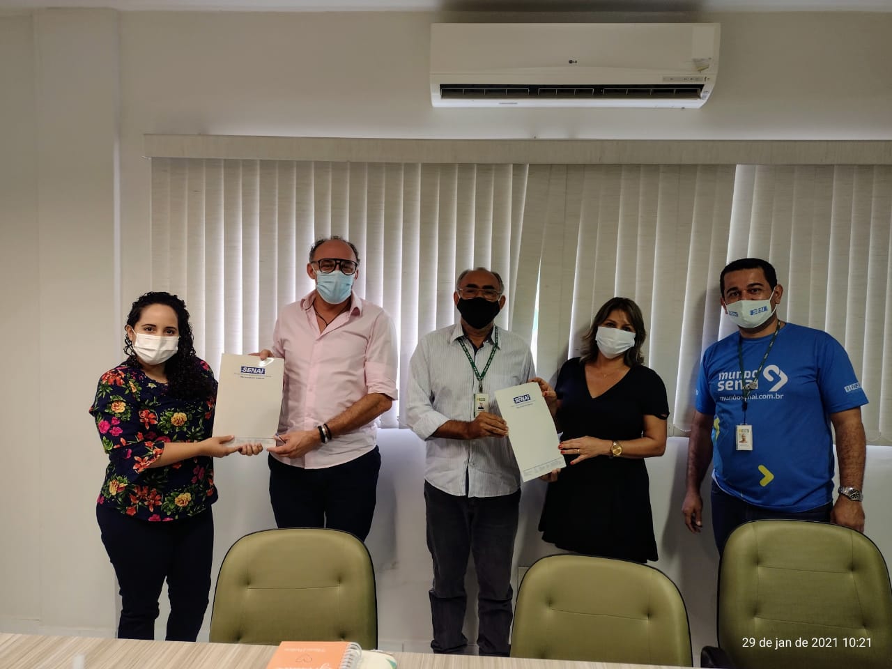 SENAI se reúne com representantes da Prefeitura de Baraúna-RN