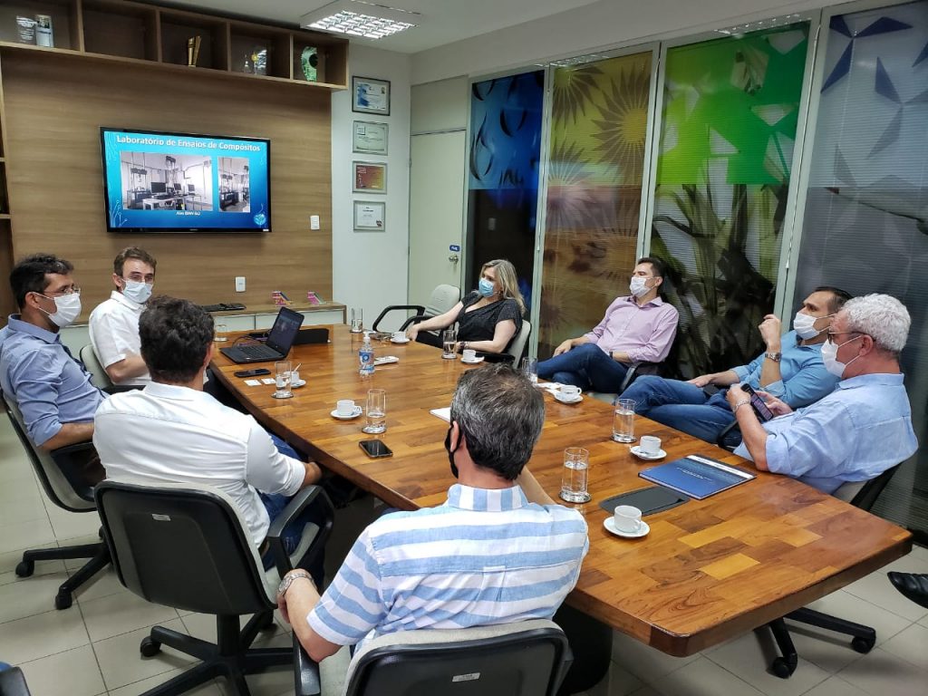 SENAI-RN apresenta Hub de Inovação e Tecnologia à comitiva do Sebrae Nacional