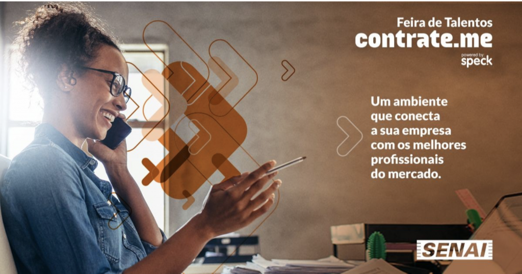 Mais de mil vagas de emprego na Feira de Talentos Contrate-me do SENAI