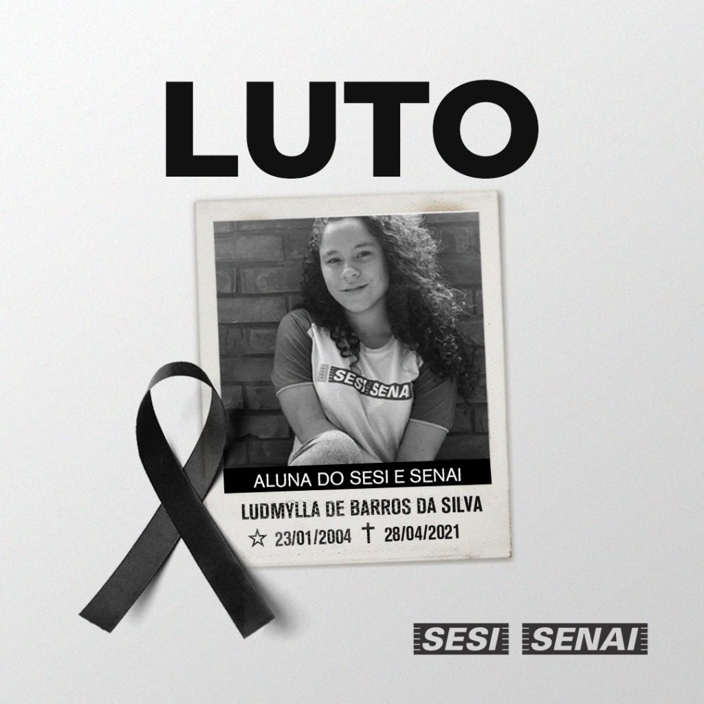 Nota de pesar SESI-SENAI