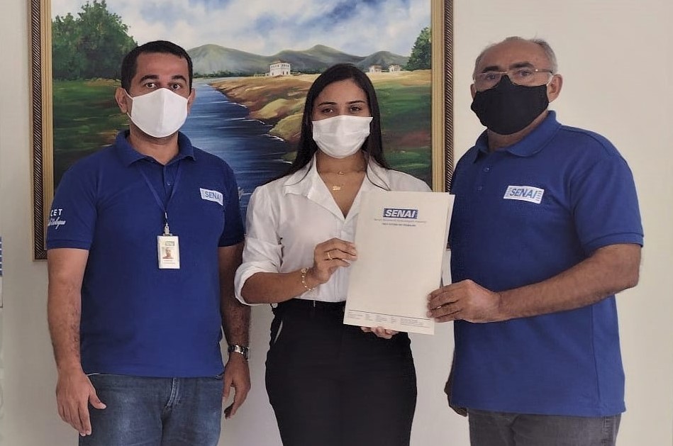 SENAI Mossoró recebe secretária de Desenvolvimento Econômico, Ciência e Tecnologia de Assú