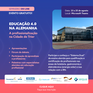Seminário debate modelo de certificação profissional desenvolvido pelo SENAI-RN em parceria com a Alemanha