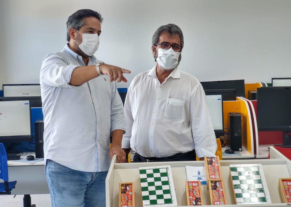 Presidente da FIERN visita Escola SESI de São Gonçalo, referência no uso de tecnologia e meios digitais