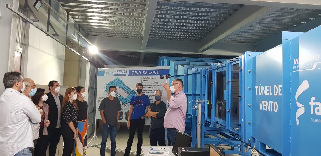 Energias Renováveis: Nova gestão da UnP conhece ecossistema de inovação do SENAI-RN e mira parceria com Sistema FIERN