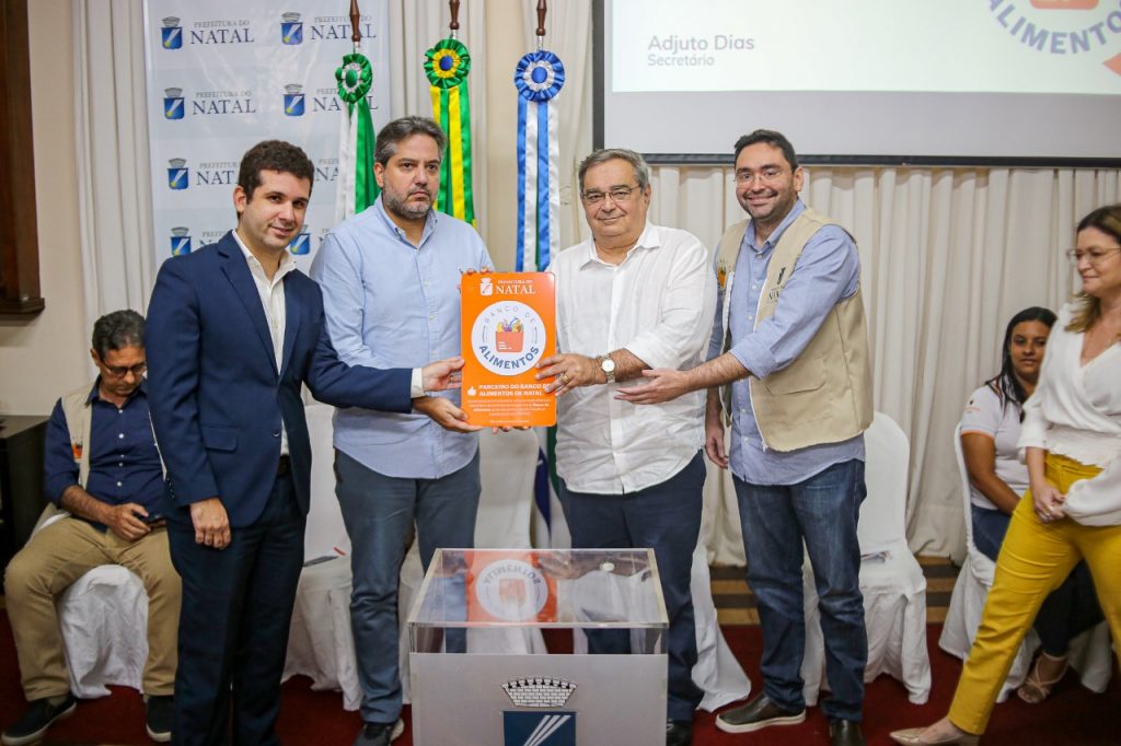 Superintendente do SESI-RN participa de lançamento do Banco de Alimentos em Natal
