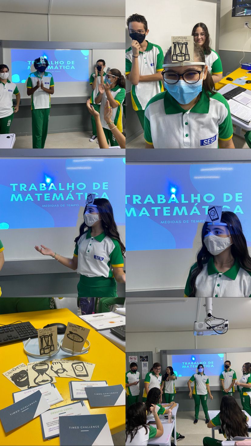 Com jogos educativos, SESI Escola Mossoró estimula criatividade de alunos em aula de matemática