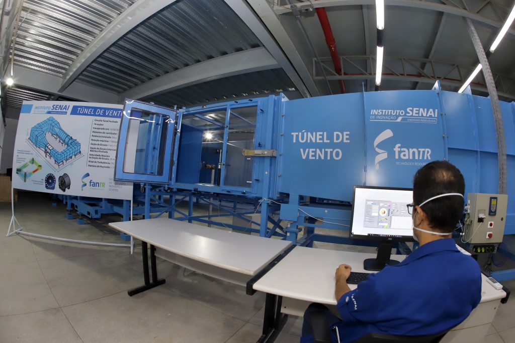 Serviço de calibração de anemômetros de copos do ISI-ER é submetido à avaliação da Cgcre do INMETRO
