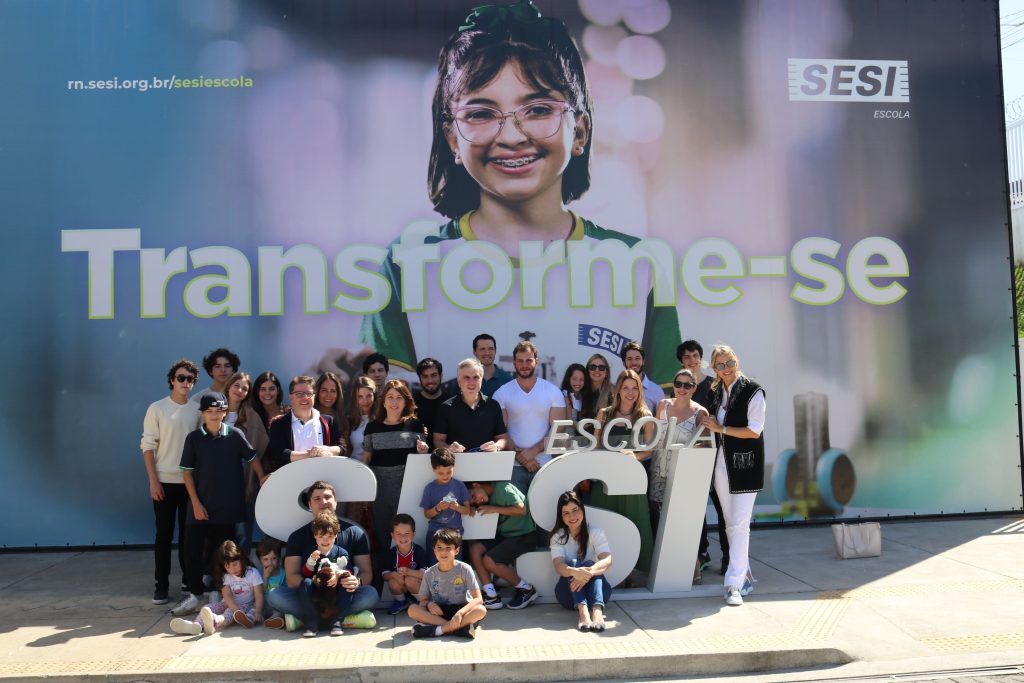 SESI Escola SGA recebe visita de representantes do Instituto Riachuelo e do Grupo Guararapes