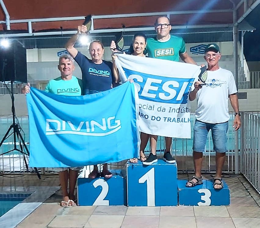 Natação SESI RN vence campeonato estadual Master do RN