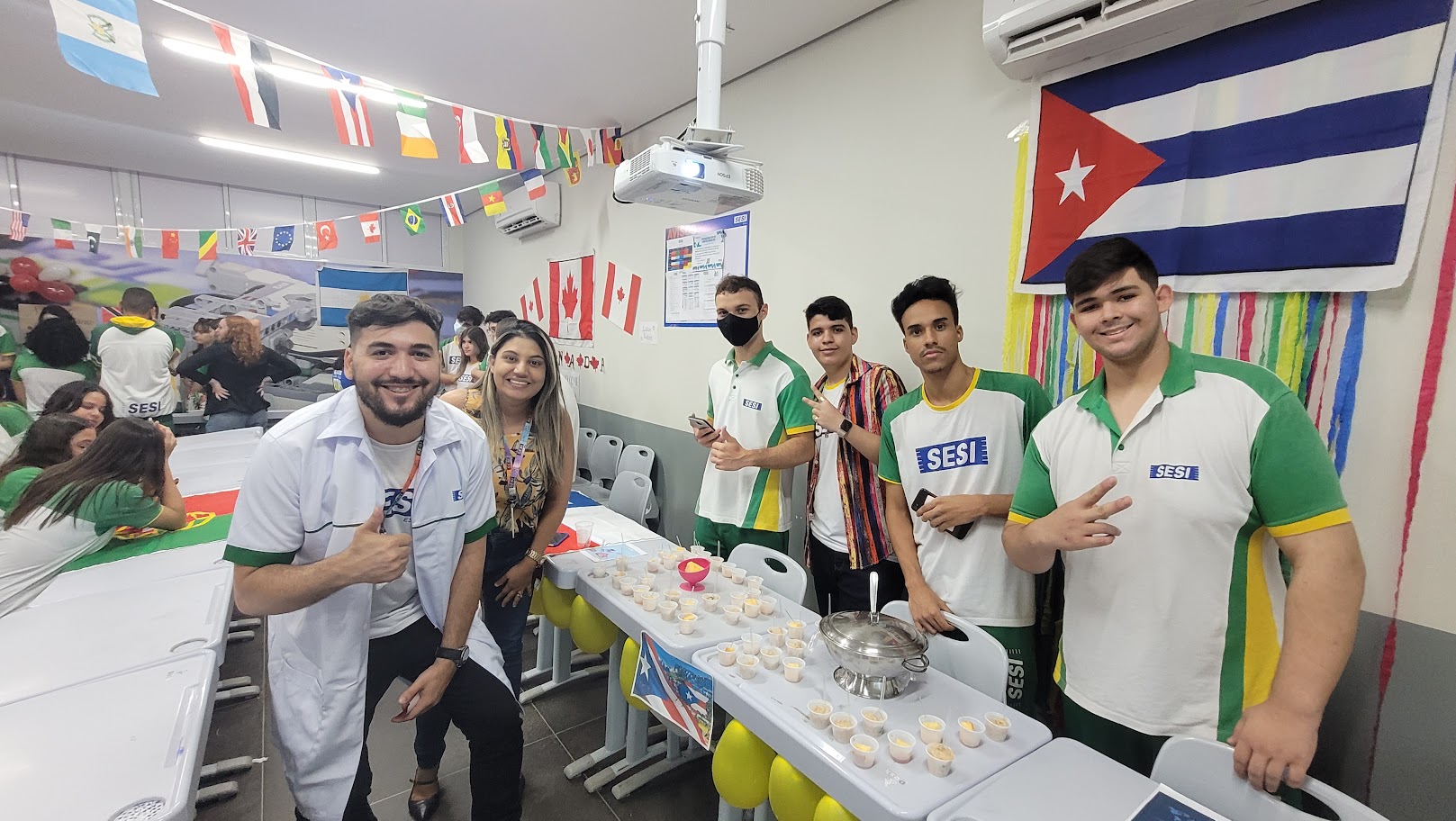 Alunos da SESI Escola Mossoró apresentam a cultura inglesa no projeto Connected English
