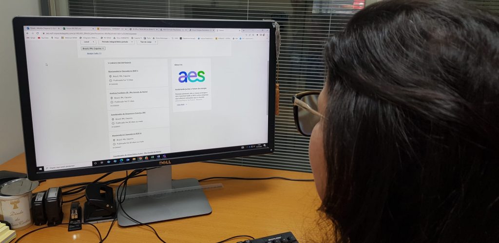 AES Brasil divulga vagas de emprego em parque eólico com apoio do SENAI-RN