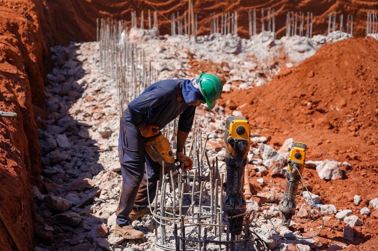 Juros altos são o principal problema da indústria da construção