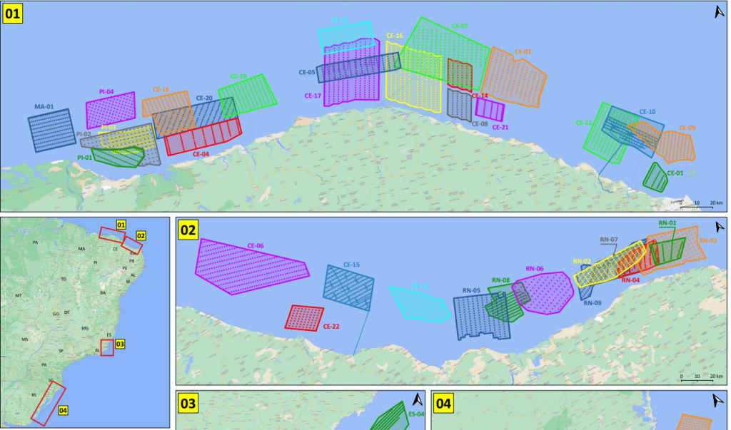 Mapa do Ibama comprova atratividade do Nordeste para implantação de eólicas offshore, diz ISI-ER