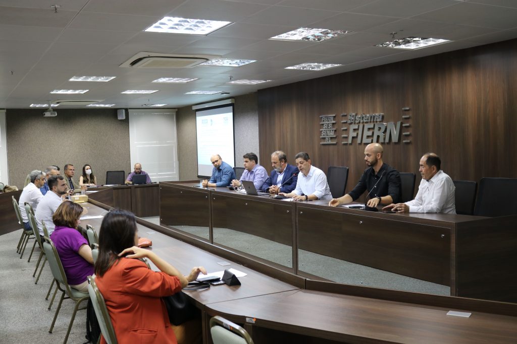 Reunião da Comissão de Inovação da FIERN recebe diretor da Empresa de Pesquisa e Inovação Industrial