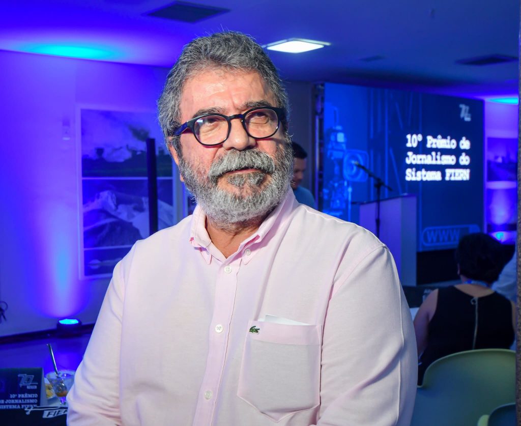 Amaro Sales destaca potenciais da indústria no lançamento do Prêmio de Jornalismo do Sistema FIERN