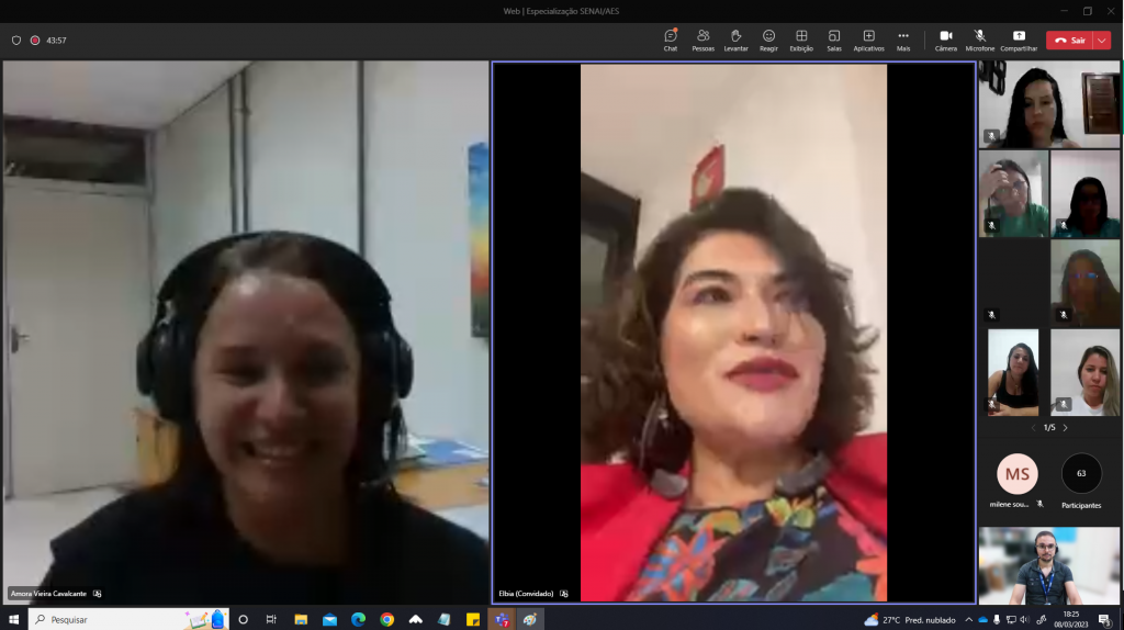 “A educação é o caminho para a mobilidade”, diz presidente da ABEEólica para alunas de especialização do SENAI-RN