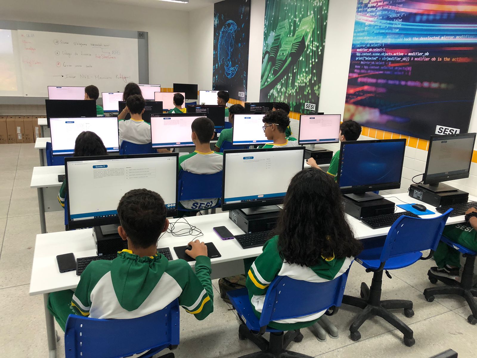 SESI Escola SGA participa da Olimpíada Brasileira de Química Júnior