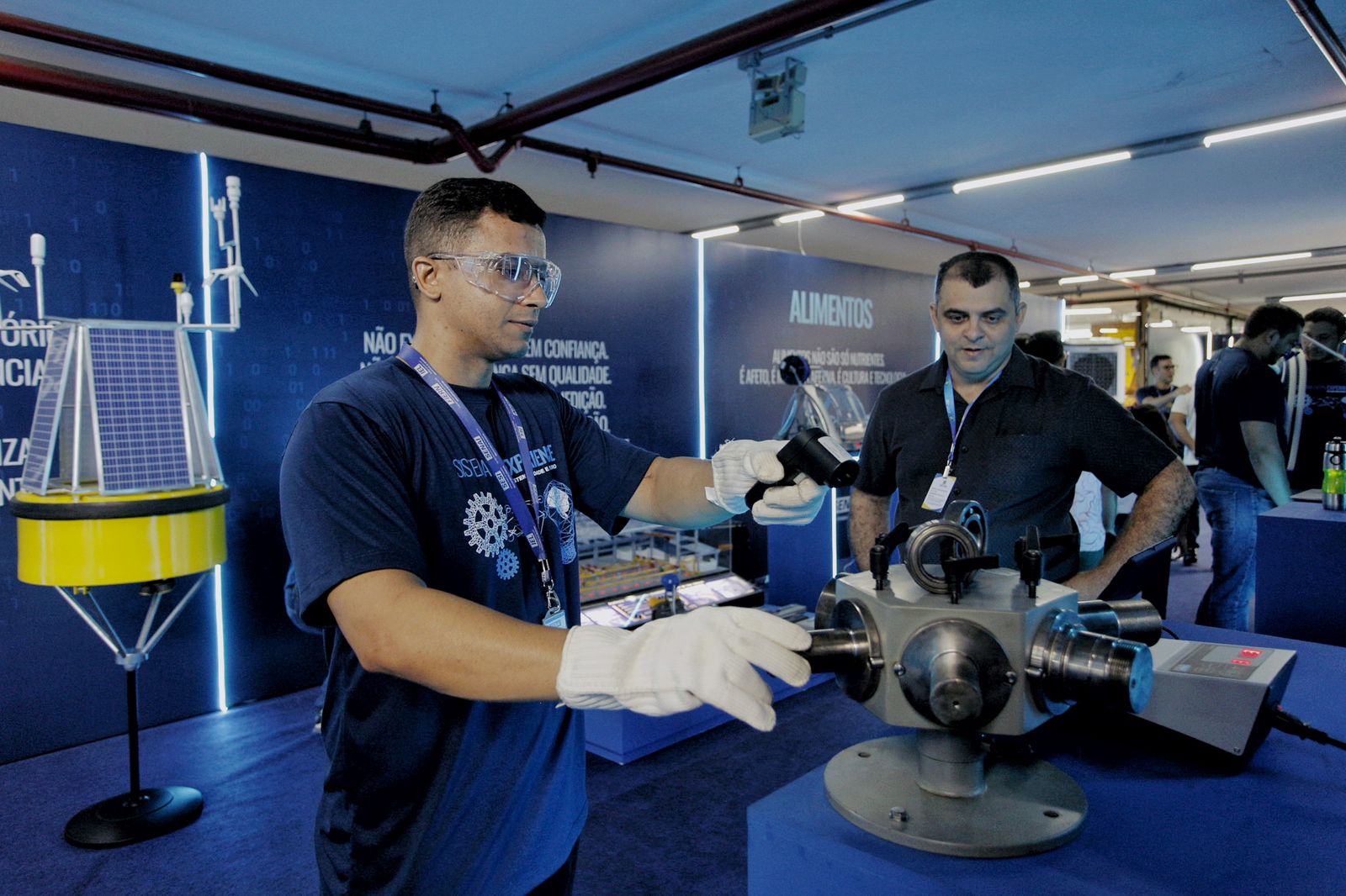 Tecnologia, pesquisa e produção de conhecimento do SENAI-RN em exposição no Sistema FIERN Experience